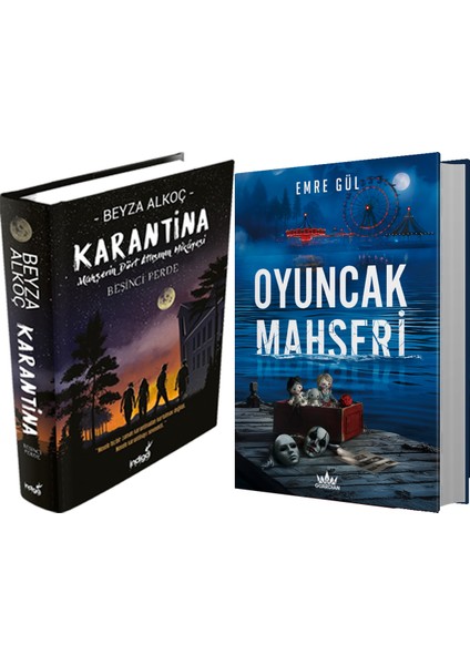 Oyuncak Mahşeri Ciltli ve Karantina 5 Ciltli Beyza Alkoç 2li Set