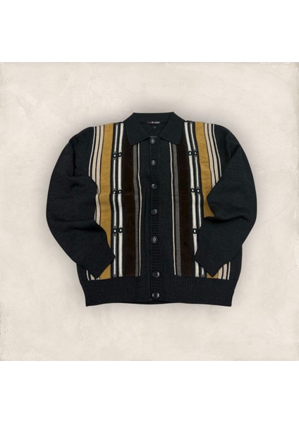 Ir-Or Düğmeli Deri Ceket