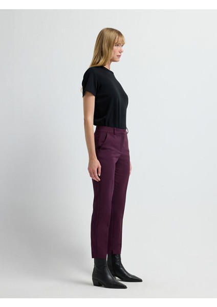 Paçası Yırtmaçlı Yandan Cepli Pantolon Murdum 15326539168 modelleri