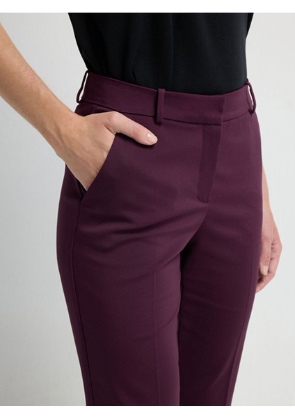 Paçası Yırtmaçlı Yandan Cepli Pantolon Murdum 15326539168 fırsatları