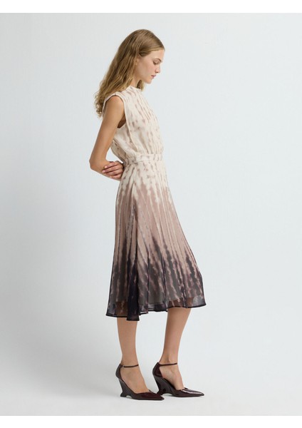 Desenli Kolsuz Elbise Emp.murdum 12445786000 fırsatları