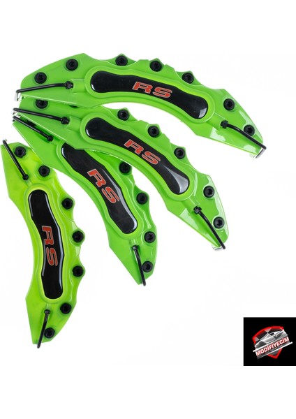 Yeşil Ford Rs (Kırmızı) 4'lü Kaliper Seti Yapıştırma Logolu fiyatları