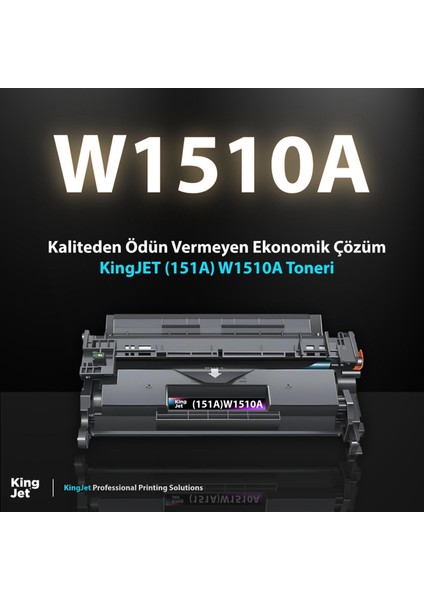 Hp Uyumlu (151A) W1510A Standart Kapasiteli Çipli Muadil Toner | Laserjet Pro Mfp 4103FDN fiyatları