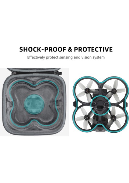 Sunnylıfe AT-B481 Djı Gözlük 2 Taşınabilir Taşıma Çantası Çizilmeye Dalı Saklama Çantası (Yurt Dışından) indirimleri