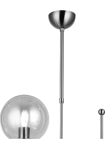 Polino 4'lü Krom Sıralı Avize indirimleri