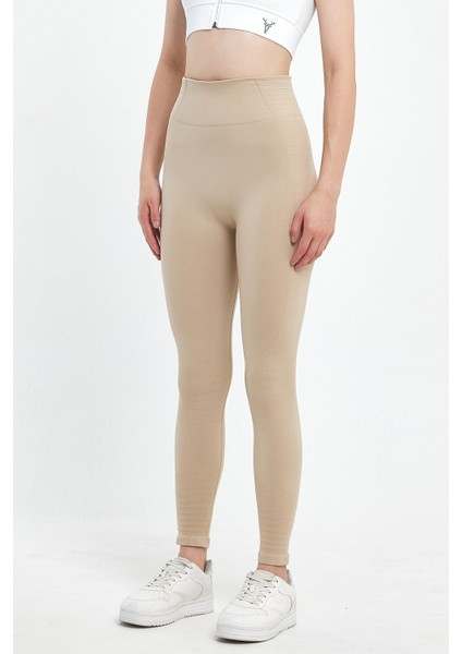 Yüksek Bel Esnek ve Toparlayıcı Dikişsiz Seamless Spor Tayt fiyatları