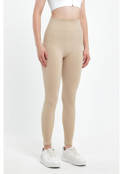 Yüksek Bel Esnek ve Toparlayıcı Dikişsiz Seamless Spor Tayt modelleri