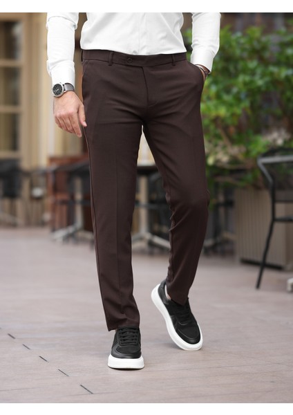 Slim Fit Likralı Kumaş Pantolon fiyatları