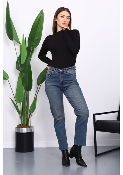 Siyah Dik Yaka Uzun Kol Body modelleri