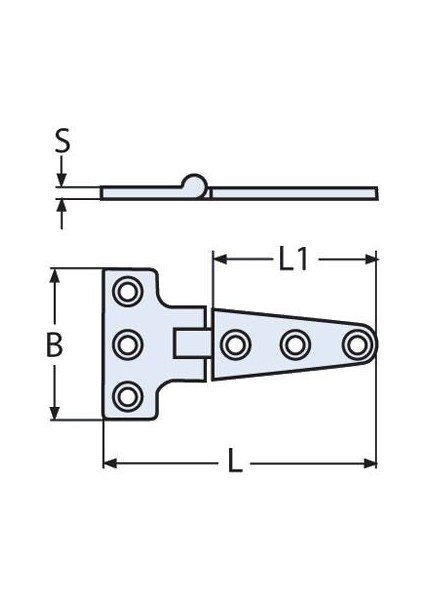 100 x 54, 316 Kalite Paslanmaz Menteşe fırsatları