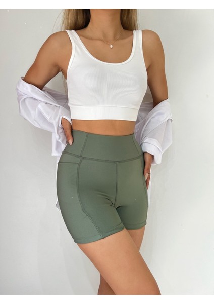 Cepli Şort Tayt - Spor Taytı indirimleri