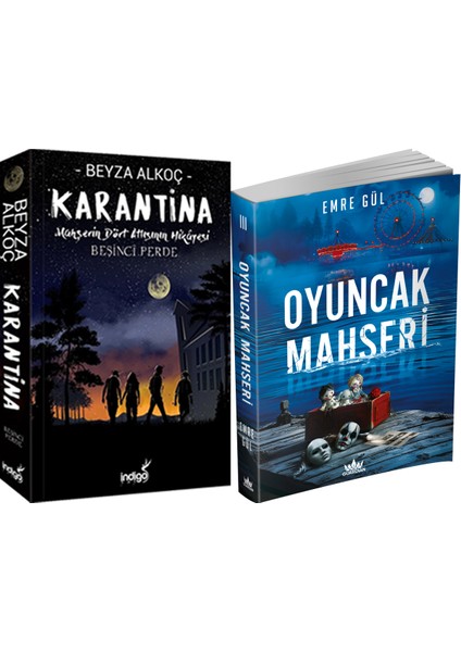 Oyuncak Mahşeri ve Karantina 5 Beyza Alkoç 2li Set