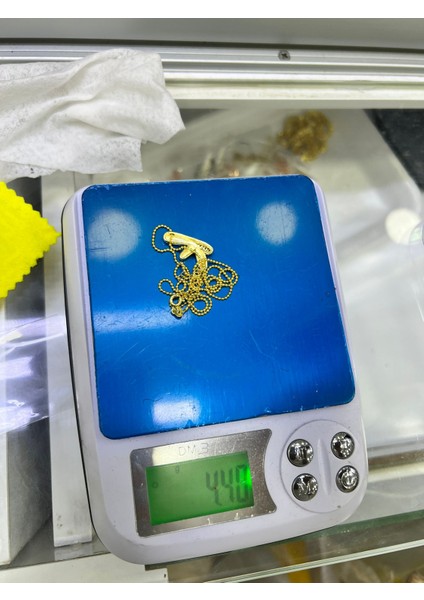 925 Ayar Papatya Silver Harf Kolye.rose.gold.rodaj fırsatları