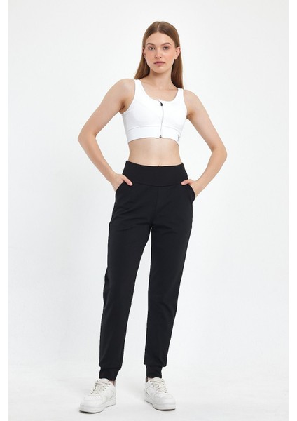 Eşofman Yüksek Bel Lastikli Paça Eşofman Altı indirimleri