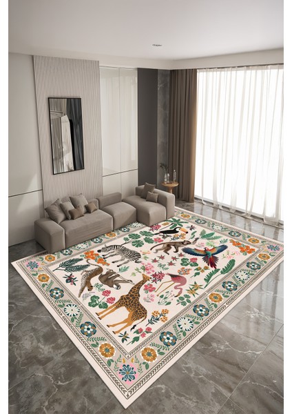 Yeni Desen Yıkanabilir Kaymaz Tabanlı Bohem Tarz Dijital Baskı Salon Halısı, Yumuşak Dokulu Lüks Halı Modeli ve 40 x 60 Çok Renkli Renk Dikdörtgen Halı fiyatları