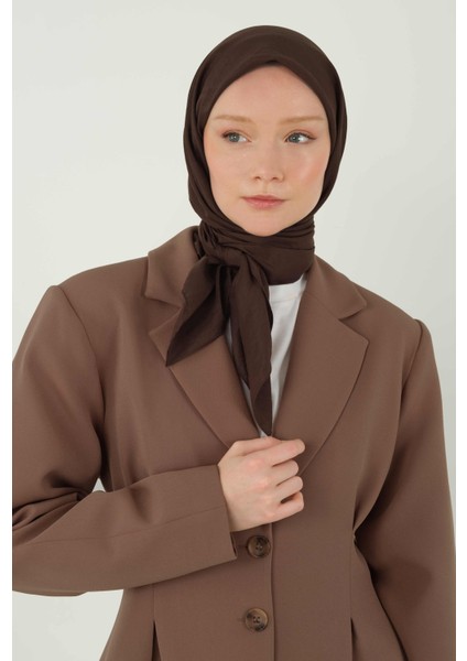 Soft Kraş Eşarp Kahve