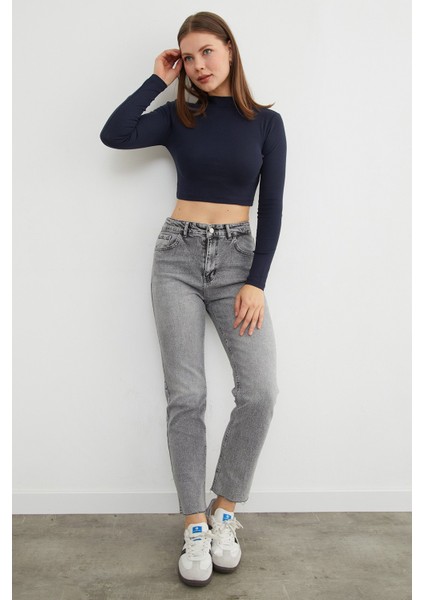 Basic Yarım Balıkçı Yaka Crop Body fırsatları