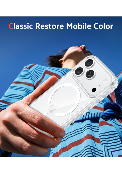 Iphone 17 Pro Şeffaf Yumuşak Silikon Magsafe Kılıf modelleri