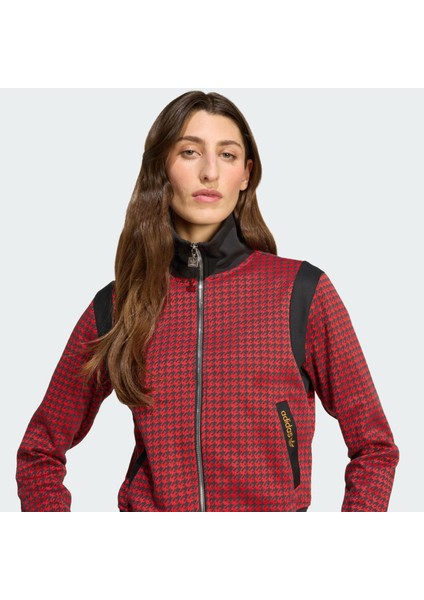 Originals JY3461 Houndstooth Track Top