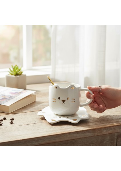 Tatlı Kedi Tasarımlı Kupa Bardak fiyatları