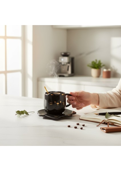 Tatlı Kedi Tasarımlı Kupa Bardak fiyatları