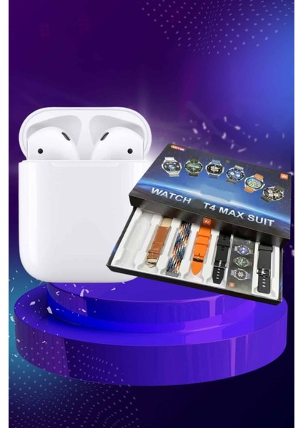 2025 Model Akıllı Saat ve 2.nesil Tws Bluetooth Kulaklık Yüksek Ses Kaliteli - MCT5723-9525 indirimleri