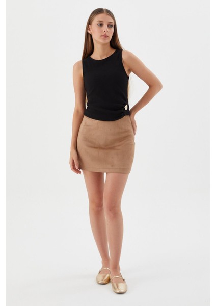 Süet Etek Bej fırsatları