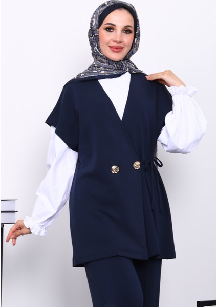 Lacivert Yelek Pantolonlu Cupra Modal Takım fiyatları