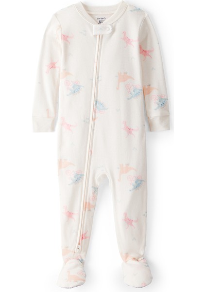 Kız Çocuk Ekru Uyku Tulumu