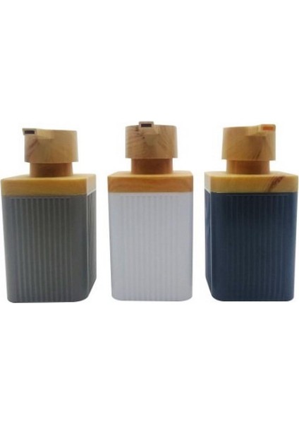 Mimoza Çizgili Ahşap Katı Sabunluk 1 Adet ROYALEKS-Y-870