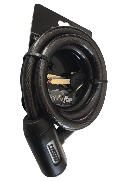 Bisiklet Çelik Halat Kilit 12X1500 Siyah A+++Kalite Kilit 1,5 mt modelleri