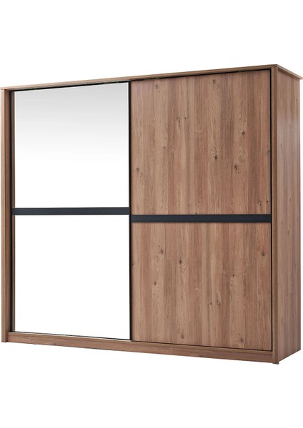 Solid 2 Kapaklı Sürgülü Dolap - 240 cm