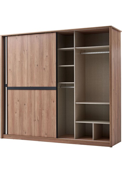 Solid 2 Kapaklı Sürgülü Dolap - 240 cm modelleri