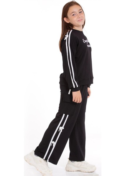 Possible Kız Çocuk Eşofman Takımı Siyah