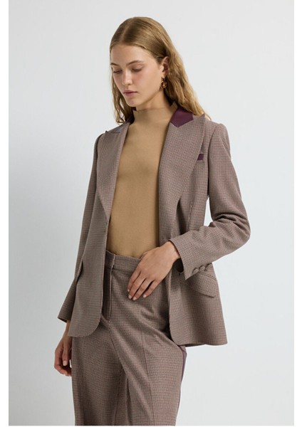 Mono Kapama Kazayağı Desenli Ceket Eks.murdum 11945568000 modelleri