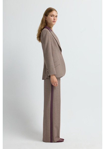 Mono Kapama Kazayağı Desenli Ceket Eks.murdum 11945568000 indirimleri