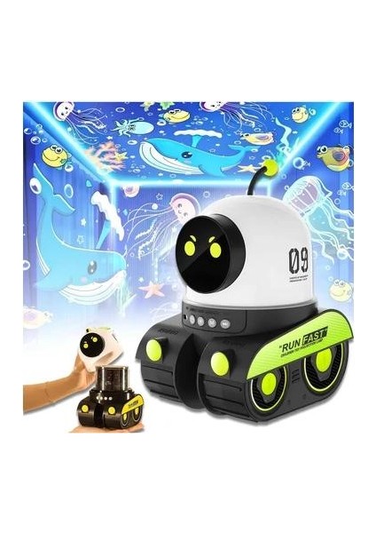 Robot Projeksiyon Gece Lambası – Masal Gibi Işıklandırma