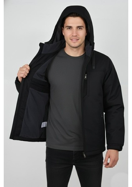 Erkek Kapüşonlu Mevsimlik Spor Mont 99537 BBGL-ST04876 modelleri