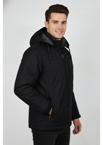 Erkek Kapüşonlu Mevsimlik Spor Mont 99537 BBGL-ST04876 fırsatları