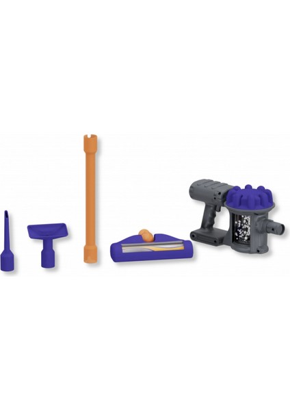 Gerçek Çekim Gücü Olan (Hafif) Sesli 3 In 1 Elektrikli Oyuncak Süpürge Seti Temizlik Oyunu - 51 cm modelleri