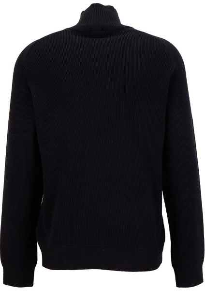 Bato Yaka Slim Fit Düz Siyah Erkek Kazak F5WM-KZK 2313 fiyatları