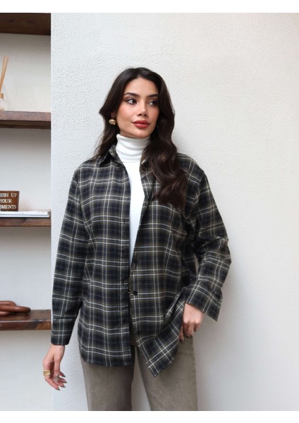 Oversize Ekose Gömlek fırsatları