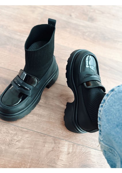 Wanye Premium Siyah Triko Streçli Bot fiyatları