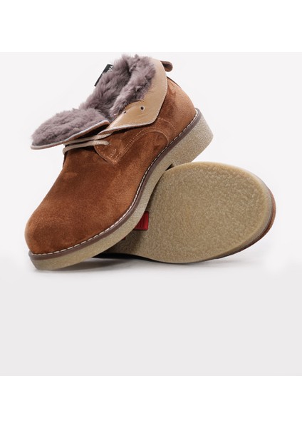 Hakiki Deri Kürklü Kadın Klasik Bot 257KZA2024 modelleri