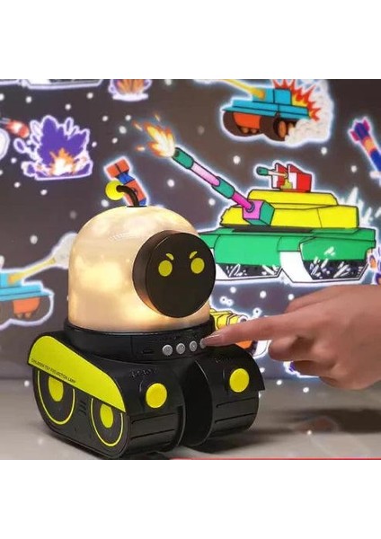 Robot Projeksiyon Gece Lambası – Masal Gibi Işıklandırma fiyatları