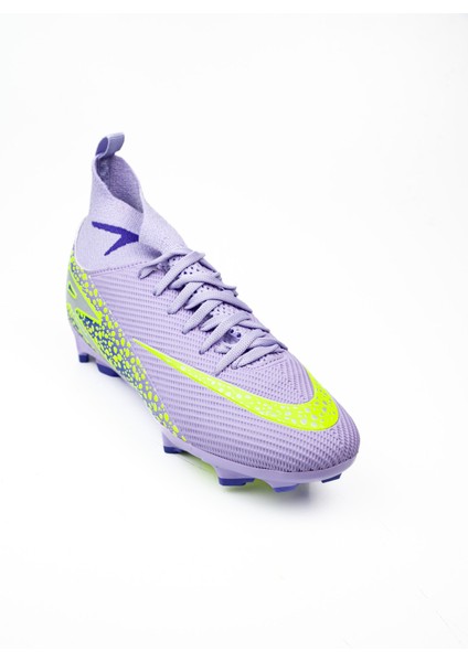 Laliga 610 Lila Çoraplı Çocuk Krampon (36-40)