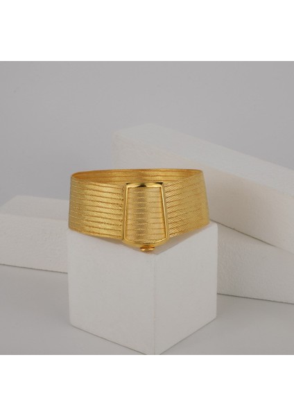 Kadın Gümüş Trabzon Hasır 11 Sıra Bileklik