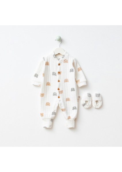 Cfra Kıds Unısex 3-6-9 Ay Kapitone Patikli Tulum fiyatları