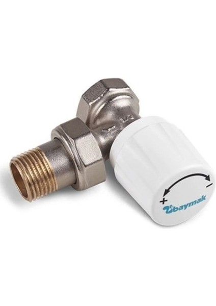 Köşe Radyatör Vanası1/2''