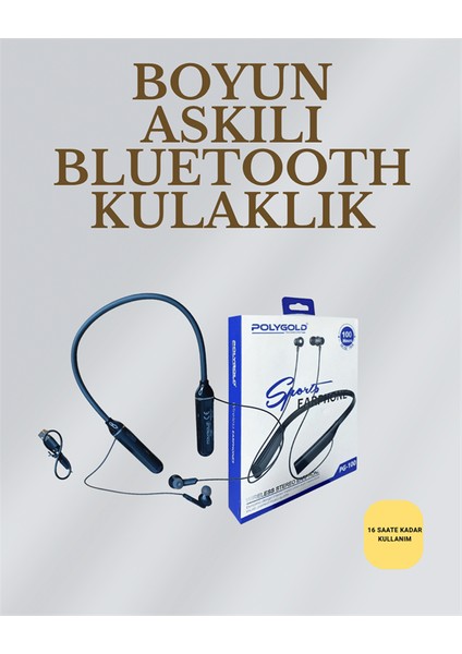 Uzun Süreli Kullanım Için – Kablosuz Boyun Bantlı Kulaklık 50 Saat Batarya - MCT4065-2014 fiyatları